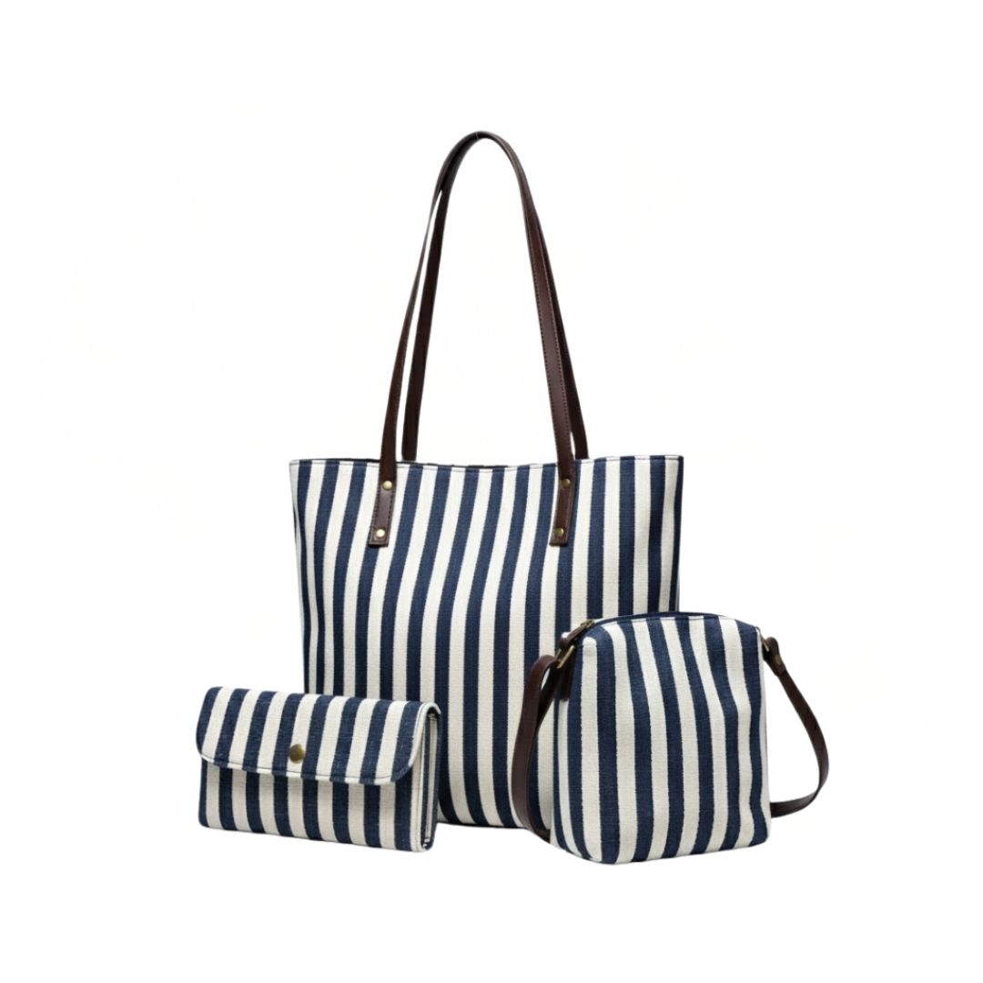 Stylish 3pc Combo Bag for Sustainable Living